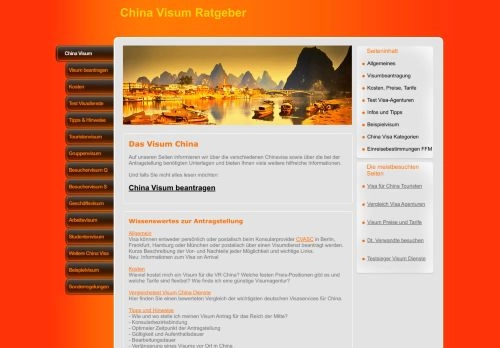 China Visum Ratgeber