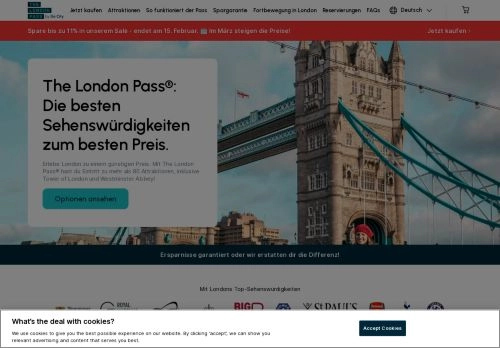The London Pass® - Ihr kompletter Sightseeing-Pass
