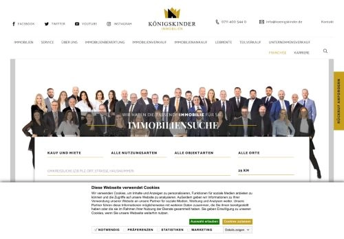 Fortschrittliches Maklerbüro - Königskinder Immobilien GmbH