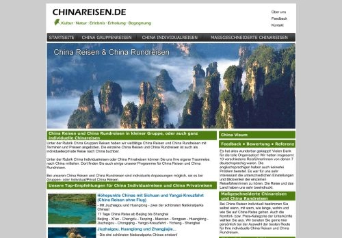 China Reisen, China Rundreisen | CHINAREISEN.DE