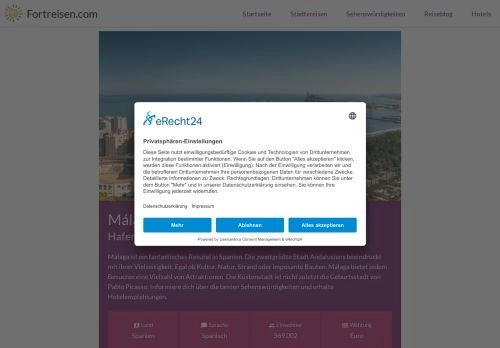 Malaga online erleben